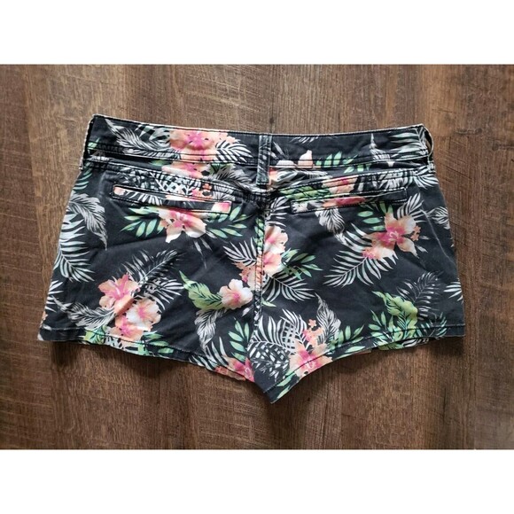 Juniors 11 Arizona Jeans Tropical Shorts - Picture 3 of 3
